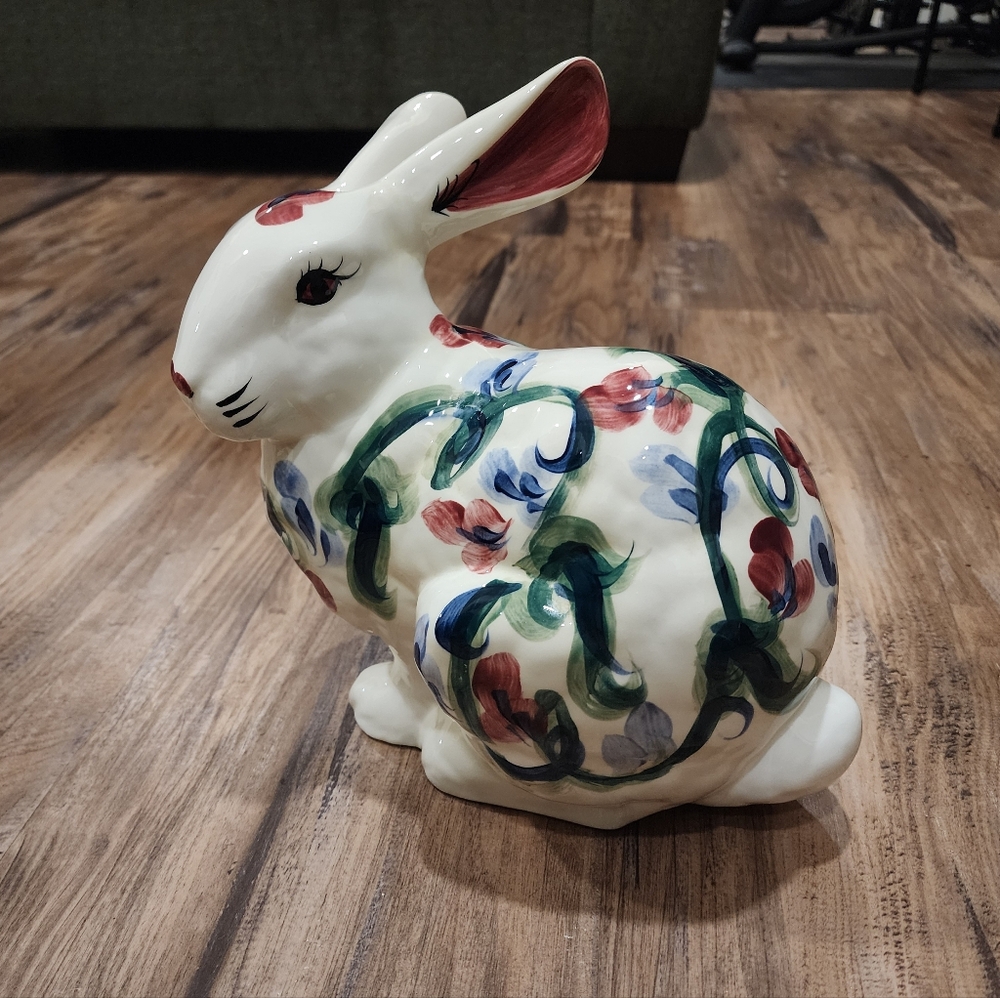 Vintage Hand Painted Rabbit - Picture 2 of 10